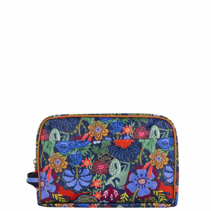 Toilettassen>Oilily Cloe Pocket Cosmetic Bag patriot blue