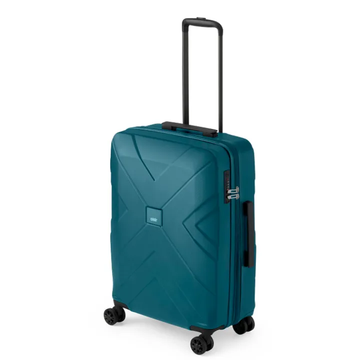 Harde Koffers|Reiskoffers>Oistr Denver Spinner M Expandable pearl blue
