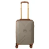 Klm Trolleys|Handbagage Trolleys>Oistr Florence Cabin Trolley Spinner 55 champagne grey