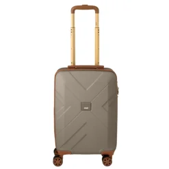 Klm Trolleys|Handbagage Trolleys>Oistr Florence Cabin Trolley Spinner 55 champagne grey