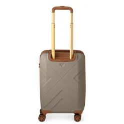 Klm Trolleys|Handbagage Trolleys>Oistr Florence Cabin Trolley Spinner 55 champagne grey
