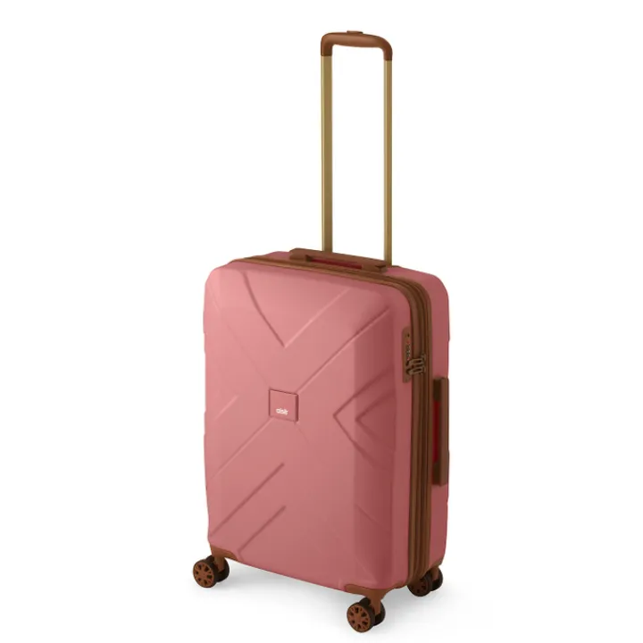 Reistrolleys|Reiskoffers>Oistr Florence Trolley Spinner Medium 64 Exp vintage rose