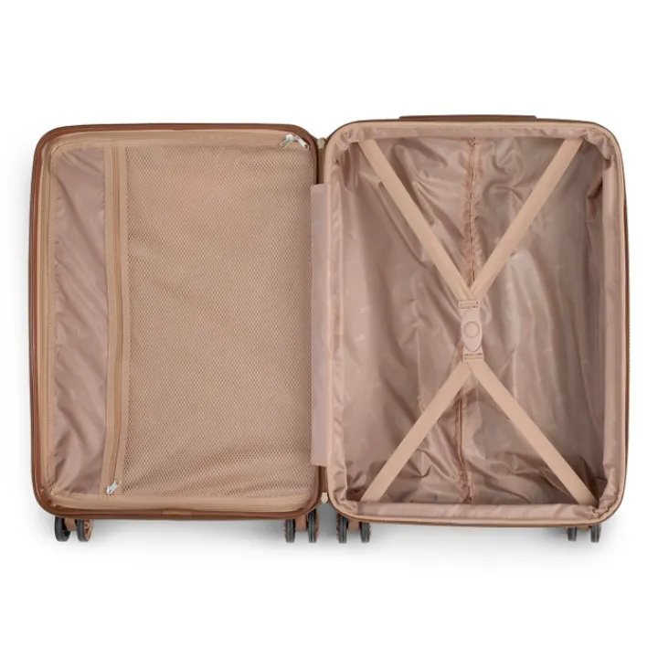 Reistrolleys|Reiskoffers>Oistr Florence Trolley Spinner Medium 64 Exp vintage rose