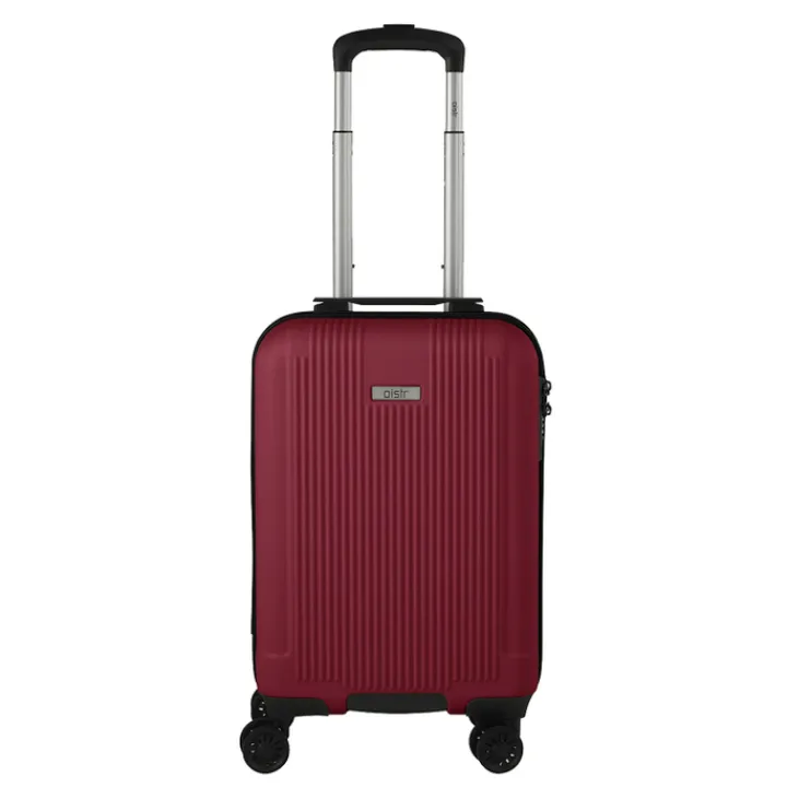 Transavia Trolleys|Klm Trolleys>Oistr Noorvik Cabin 4 Wheel Spinner 55 burgundy red