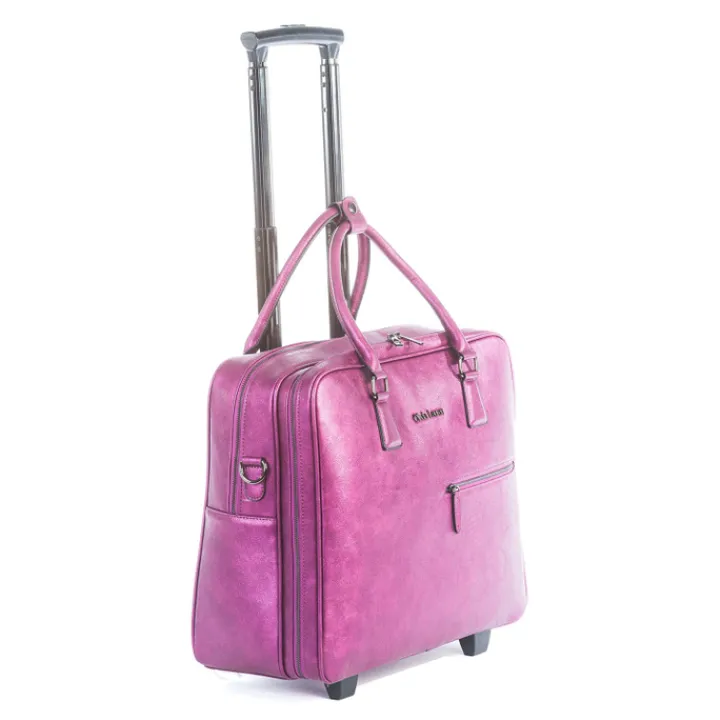 Handbagage Trolleys|Laptop Trolleys>Olivia Lauren Rylee Business Trolley violet