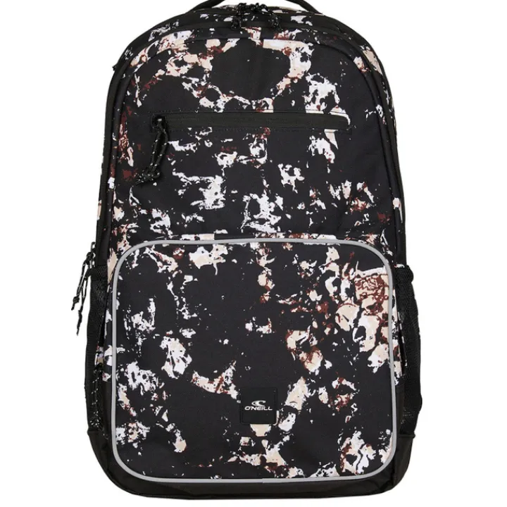 Heren Rugzakken|Daypack>O'Neill President Backpack black / beige quarry