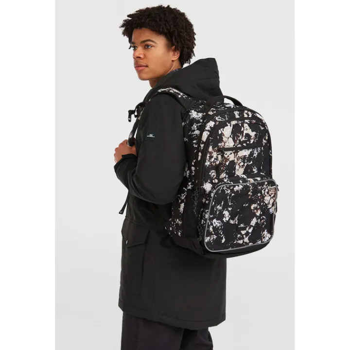 Heren Rugzakken|Daypack>O'Neill President Backpack black / beige quarry