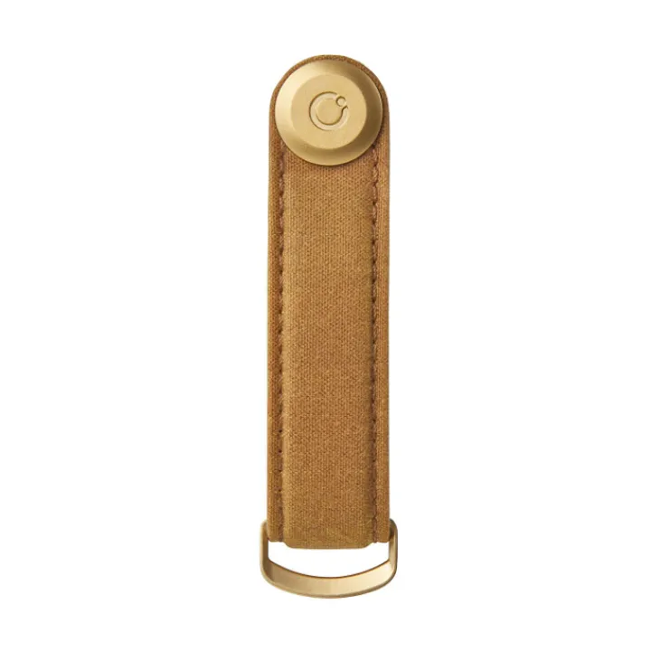 Sleutelhouders|Sleutelhouders>Orbitkey 2.0 Waxed Canvas Keyholder golden sand