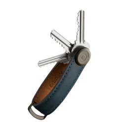 Sleutelhouders|Sleutelhouders>Orbitkey Crazy Horse Leather Key Organiser marine blue