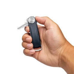 Sleutelhouders|Sleutelhouders>Orbitkey Key Organiser Pro Leather sapphire