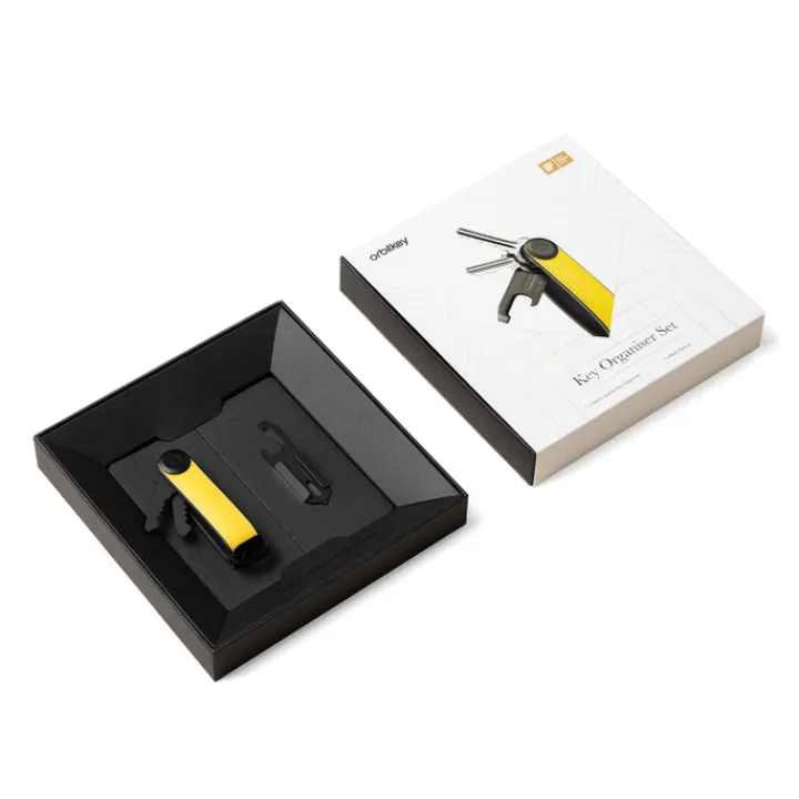 Sleutelhouders|Sleutelhouders>Orbitkey Key Organiser Set yellow