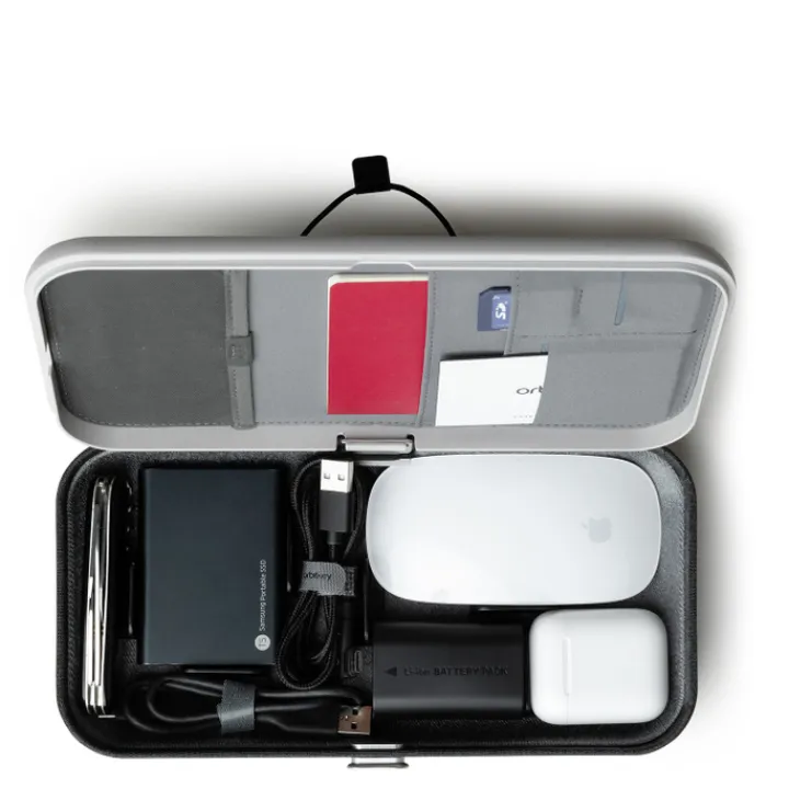 Heren Portemonnees|Dames Portemonnees>Orbitkey Nest Portable Organizer ash grey