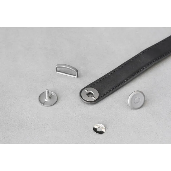 Sleutelhouders|Sleutelhouders>Orbitkey Premium Leather 2.0 Keyholder charcoal / grey