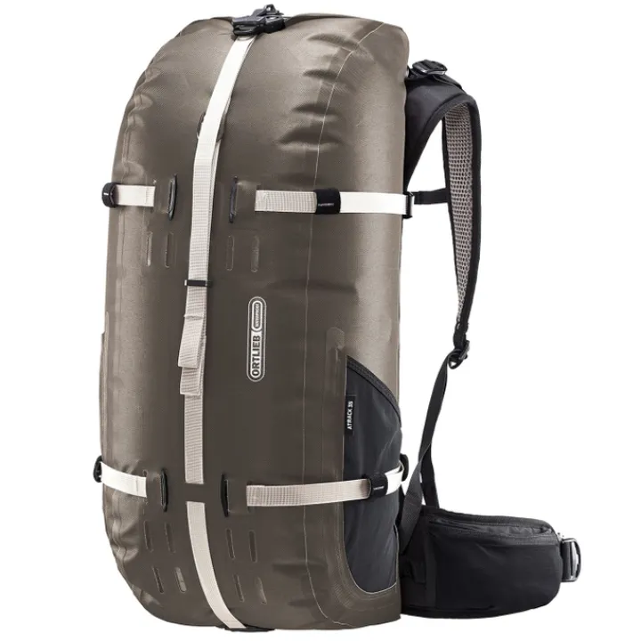 Wintersport Rugzakken|Wandelrugzakken>Ortlieb Atrack 35 L Daypack dark sand