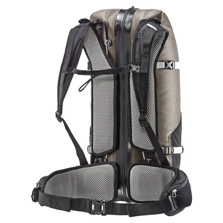 Wintersport Rugzakken|Wandelrugzakken>Ortlieb Atrack 35 L Daypack dark sand