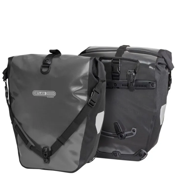 Heren Reistassen|Dames Reistassen>Ortlieb Back-Roller Classic QL2.1 (set van 2x 20L) asphalt/black