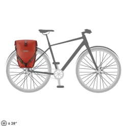 Heren Reistassen|Dames Reistassen>Ortlieb Back-Roller Plus (set van 2x 20L) salsa/dark-chili