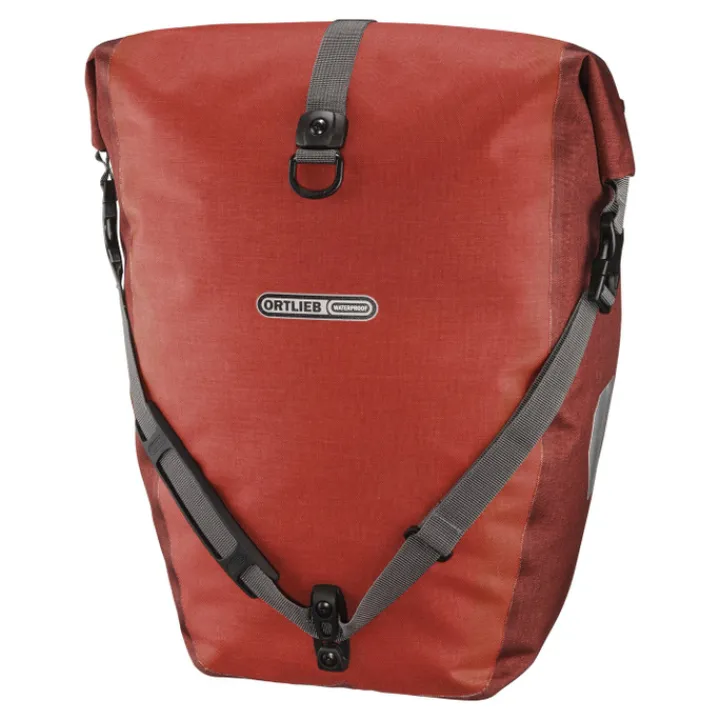 Heren Reistassen|Dames Reistassen>Ortlieb Back-Roller Plus (set van 2x 20L) salsa/dark-chili