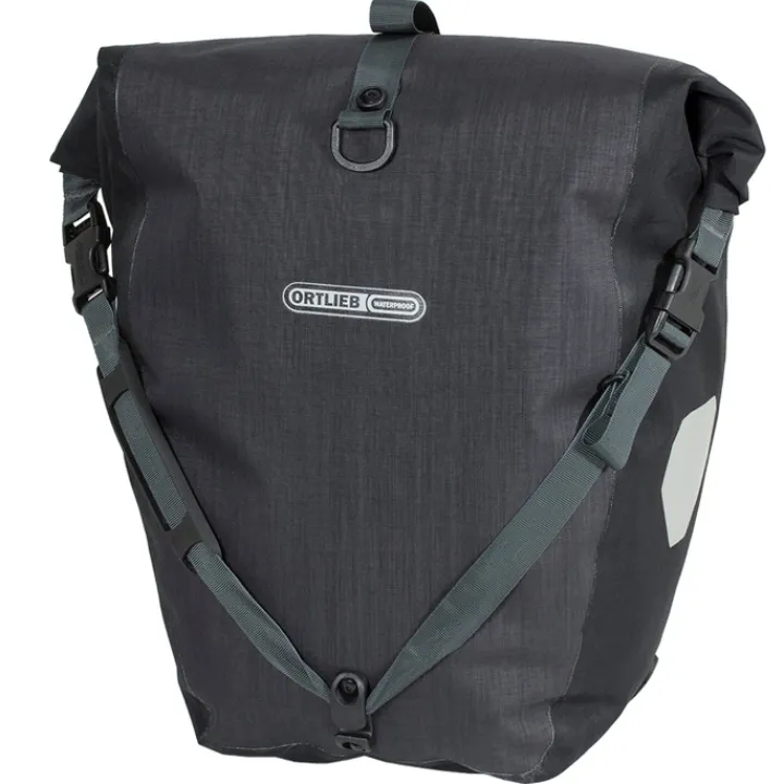 Heren Reistassen|Dames Reistassen>Ortlieb Back-Roller Plus (set van 2x 20L) granite/black