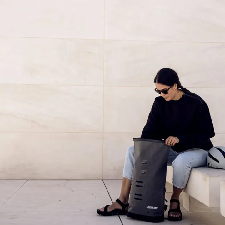 Fietsrugzakken|Dames Rugzakken>Ortlieb Commuter-Daypack Urban 21 L pepper
