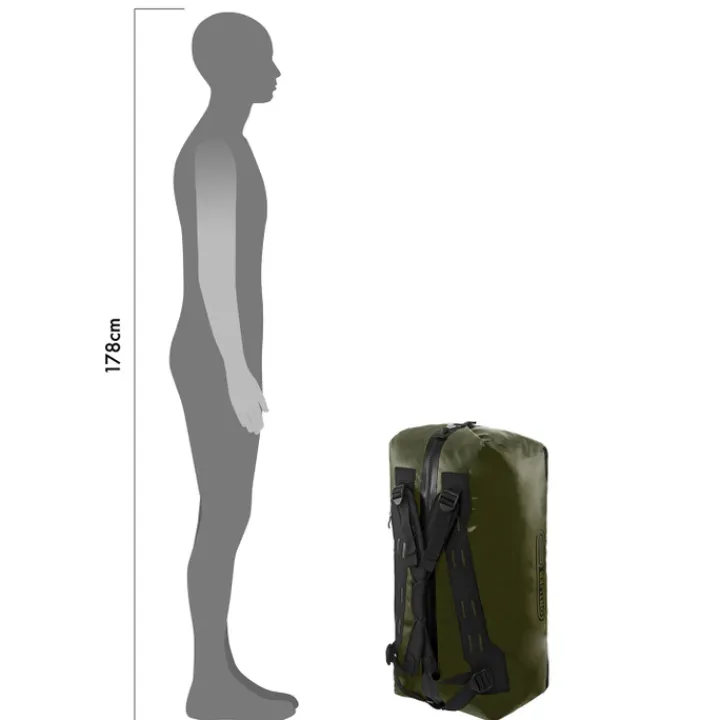 Grote Reistassen|Heren Reistassen>Ortlieb Duffle 85L olive