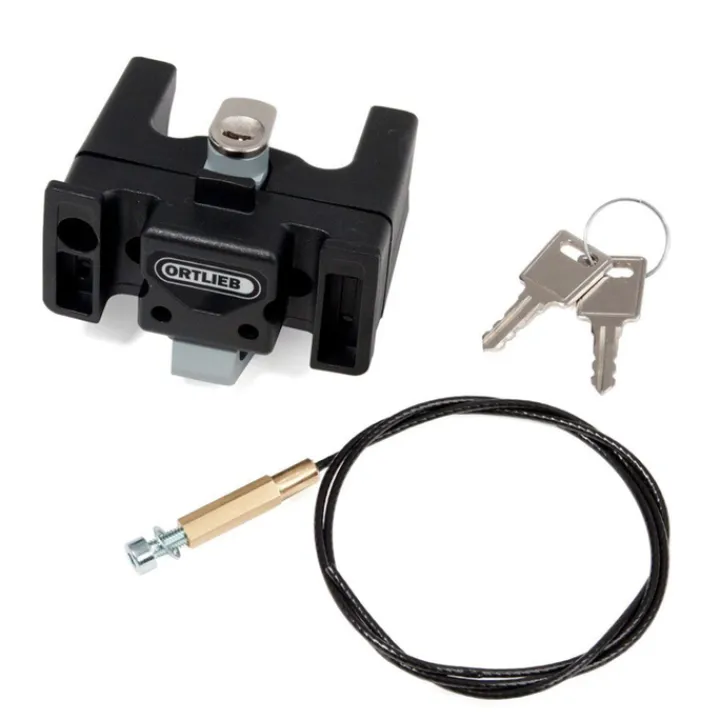 Heren Reistassen|Dames Reistassen>Ortlieb Handlebar Mounting-Set with Lock black