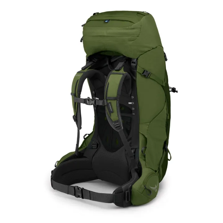 Grote Rugzakken|Trekking Rugzakken>Osprey Aether 65 Backpack L/XL mustard green