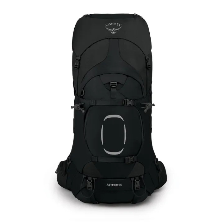Grote Rugzakken|Trekking Rugzakken>Osprey Aether 65 Backpack S/M black