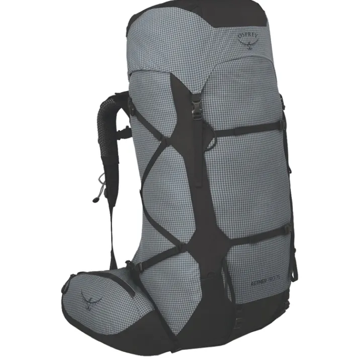 Grote Rugzakken|Trekking Rugzakken>Osprey Aether Pro 75 S/M silver lining