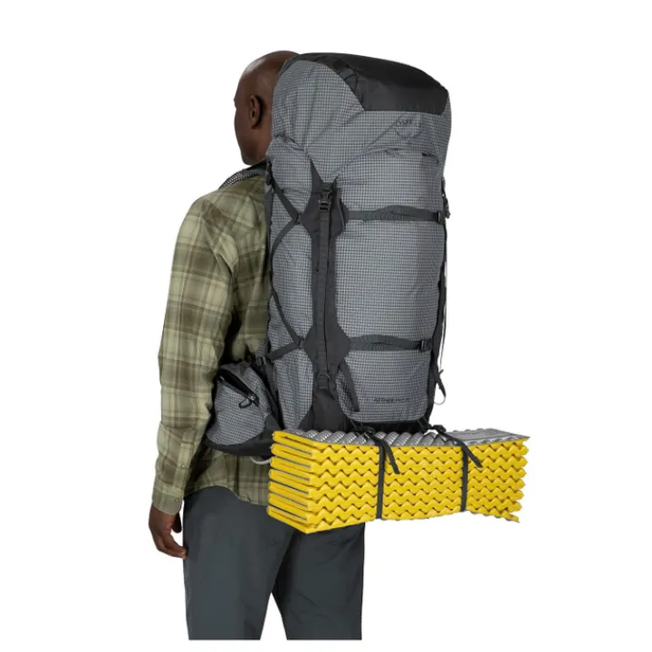 Grote Rugzakken|Trekking Rugzakken>Osprey Aether Pro 75 S/M silver lining