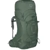 Grote Rugzakken|Trekking Rugzakken>Osprey Ariel 65 Womens Backpack XS/S koseret green