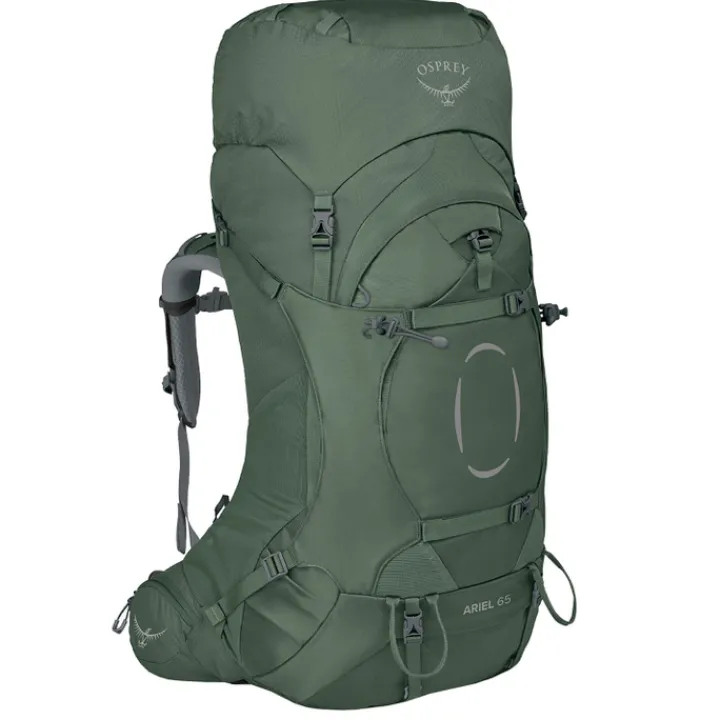 Grote Rugzakken|Trekking Rugzakken>Osprey Ariel 65 Womens Backpack XS/S koseret green