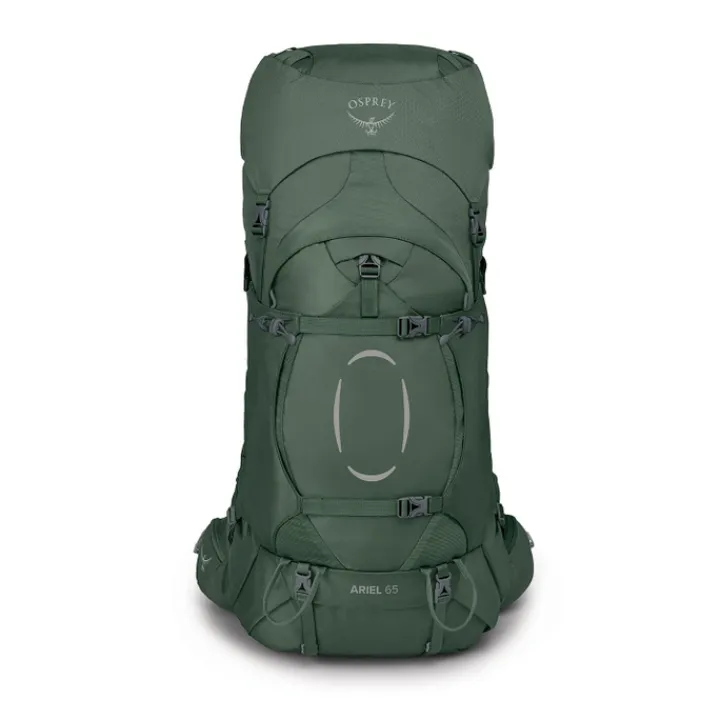 Grote Rugzakken|Trekking Rugzakken>Osprey Ariel 65 Womens Backpack XS/S koseret green