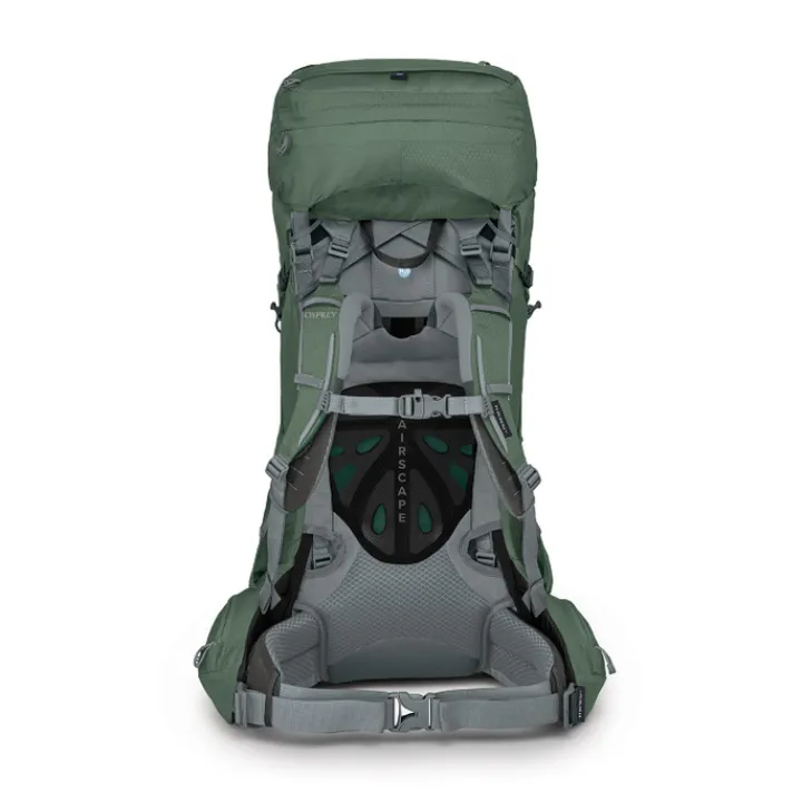 Grote Rugzakken|Trekking Rugzakken>Osprey Ariel 55 Womens Backpack M/L koseret green