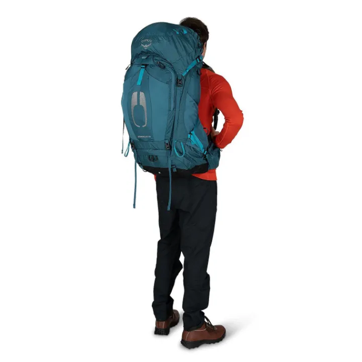 Grote Rugzakken|Trekking Rugzakken>Osprey Atmos AG 65 L-XL venturi blue