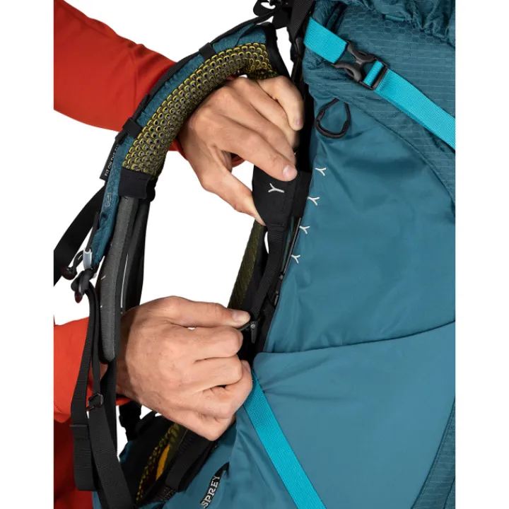 Grote Rugzakken|Trekking Rugzakken>Osprey Atmos AG 50 S/M black