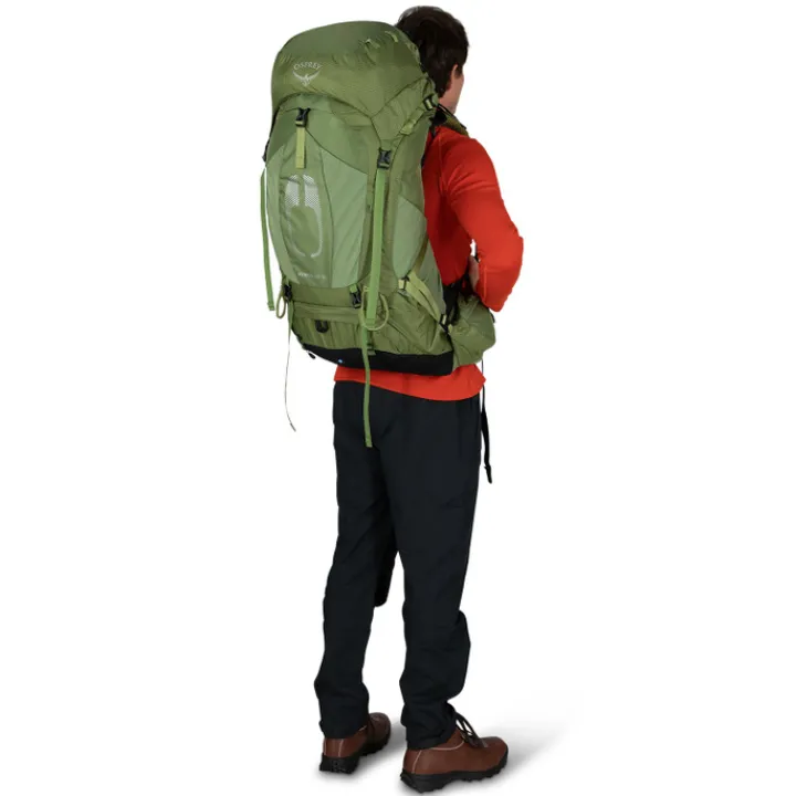 Grote Rugzakken|Trekking Rugzakken>Osprey Atmos AG 50 S/M black