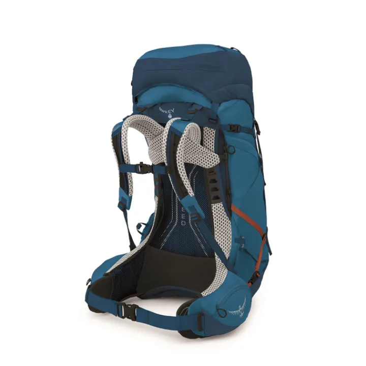 Grote Rugzakken|Trekking Rugzakken>Osprey Atmos AG LT 50 L/XL night shift/scoria blue