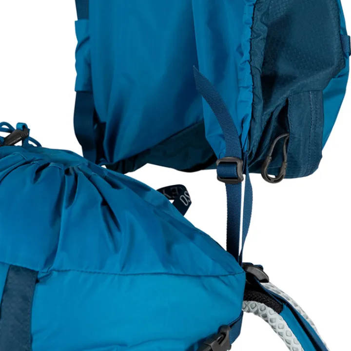 Grote Rugzakken|Trekking Rugzakken>Osprey Atmos AG LT 65 L/XL night shift/scoria blue