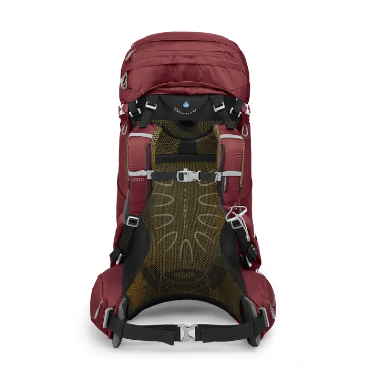 Grote Rugzakken|Trekking Rugzakken>Osprey Aura AG 65 WM/L berry sorbet red