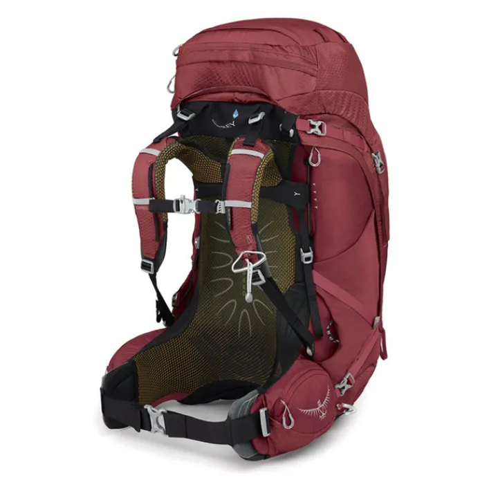 Grote Rugzakken|Trekking Rugzakken>Osprey Aura AG 65 WXS/S berry sorbet red