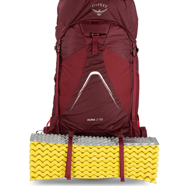 Grote Rugzakken|Trekking Rugzakken>Osprey Aura AG LT 65 WM/L antidote purple