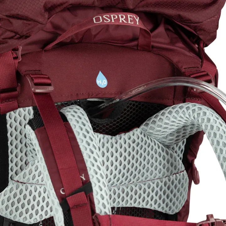 Grote Rugzakken|Trekking Rugzakken>Osprey Aura AG LT 65 WM/L antidote purple