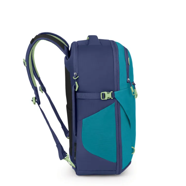 Heren Rugzakken|Dames Rugzakken>Osprey Daylite Travelpack 35 blue spikemoss/alkaline