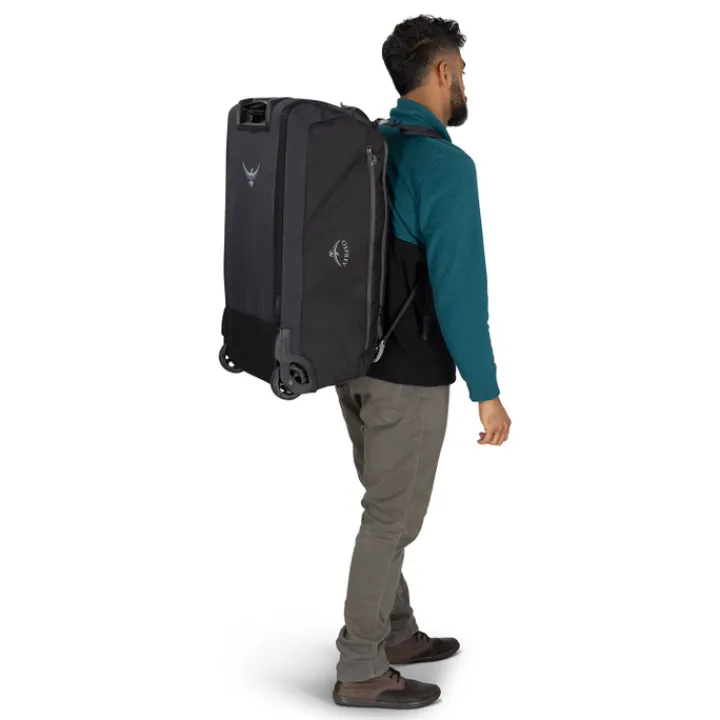 Rugzak Met Wieltjes|Grote Reistassen>Osprey Daylite Wheeled Duffel 85 black