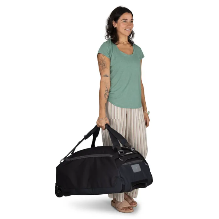 Rugzak Met Wieltjes|Grote Reistassen>Osprey Daylite Wheeled Duffel 85 black