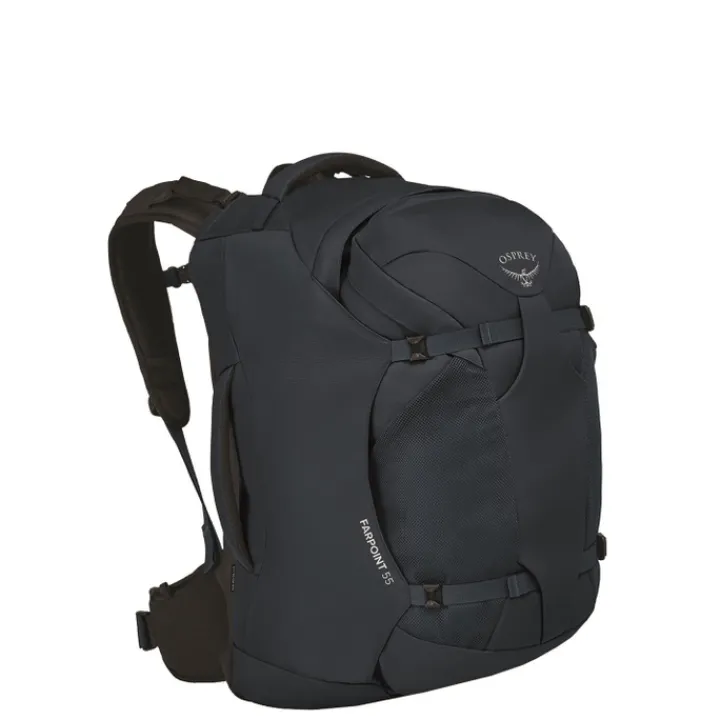 Grote Rugzakken|Wandelrugzakken>Osprey Farpoint 55 Backpack muted space blue