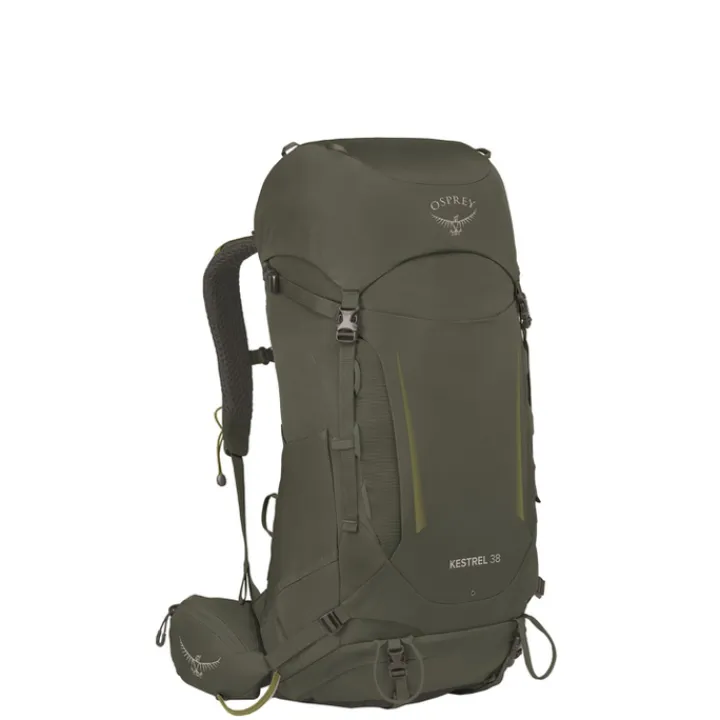 Hiking Backpacks|Heren Rugzakken>Osprey Kestrel 38 L-XL bonsai green