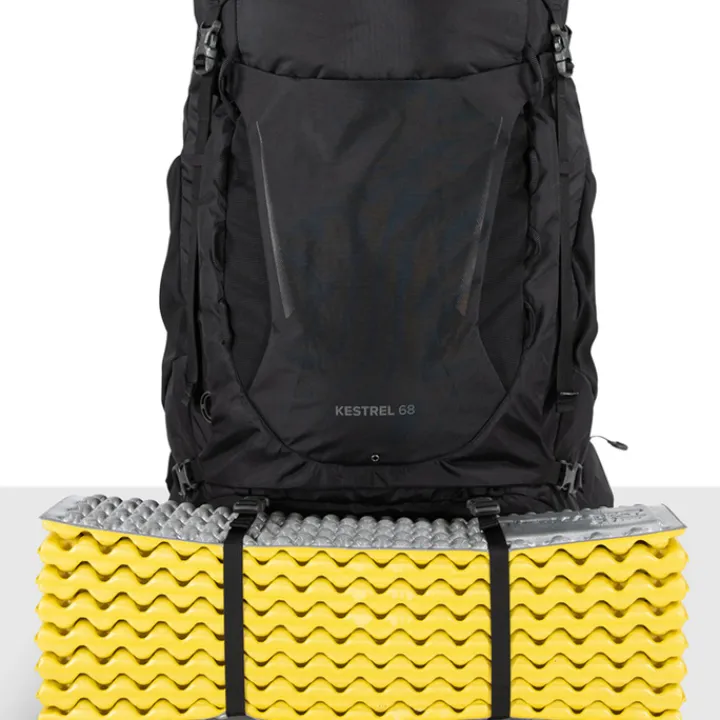 Grote Rugzakken|Trekking Rugzakken>Osprey Kestrel 68 S/M black