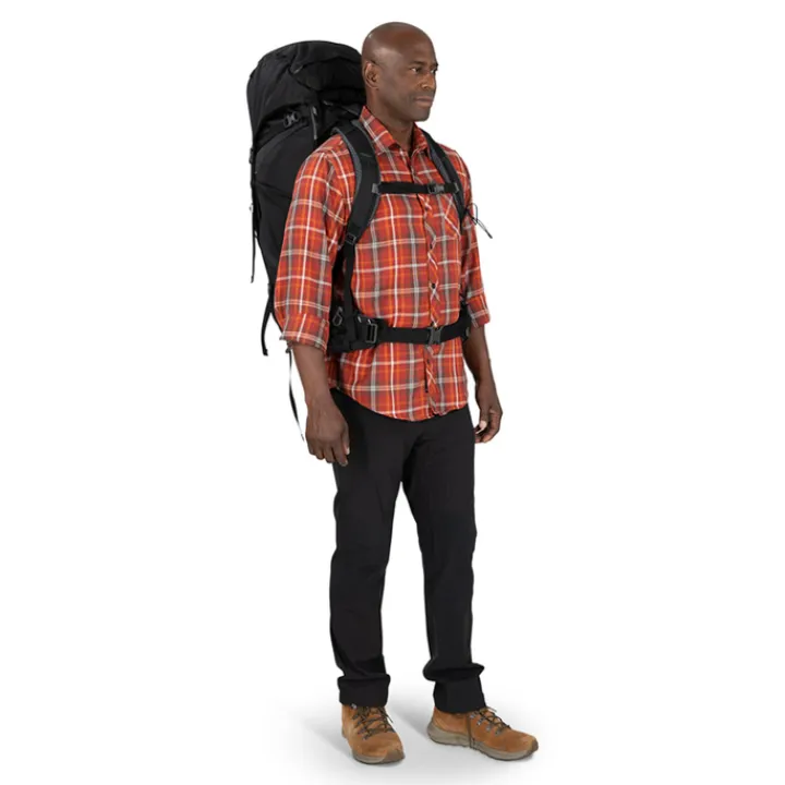 Grote Rugzakken|Trekking Rugzakken>Osprey Kestrel 68 S/M black